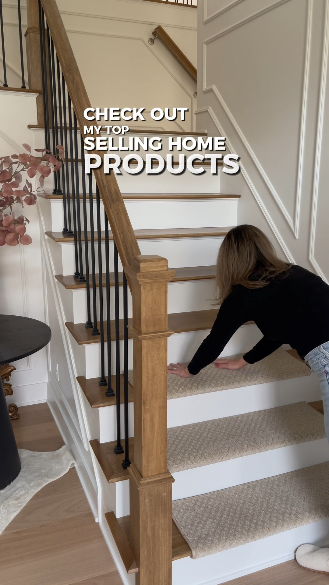 Top selling home products on my page. 
Peel and stick stair treads , above fireplace TV mount and an outlet cover that functions as a night light for hallways, bedrooms, kitchens and bathrooms. 

#LTKhome 

#LTKVideo

#LTKHome