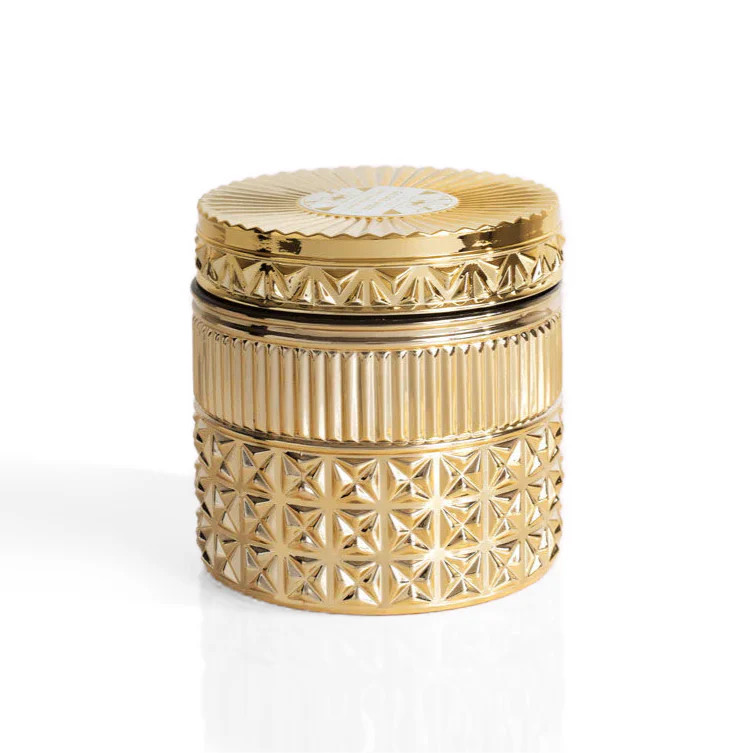 Blossom & Basil Gilded Jar Candle | Modern Locke