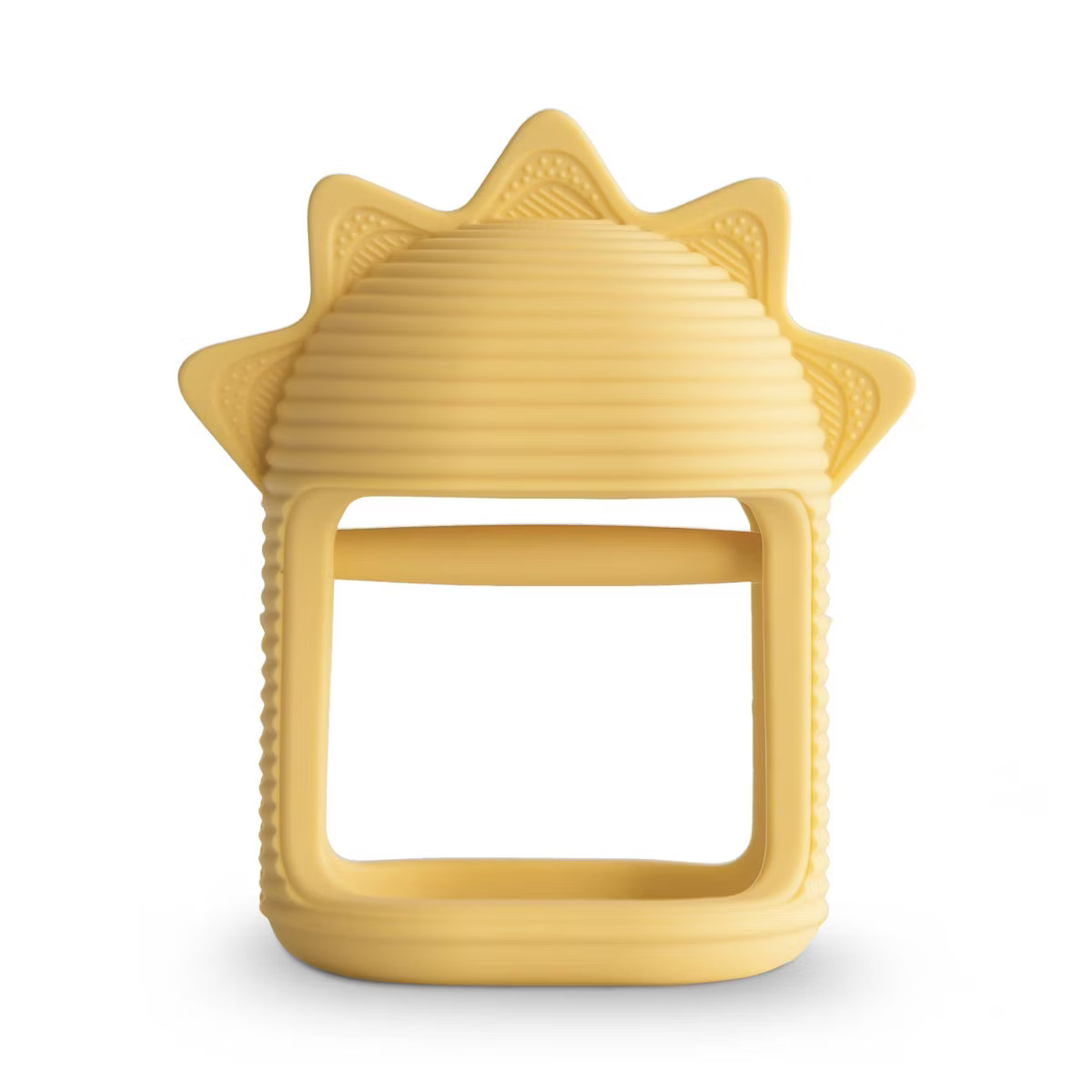 Mushie No-Drop Teether - Sun | Target