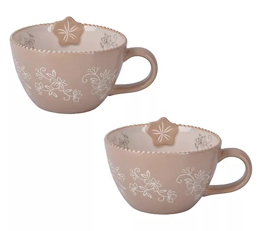 Temp-tations Set of 2 22-oz Peek-a-Boo Soup Bowls | QVC