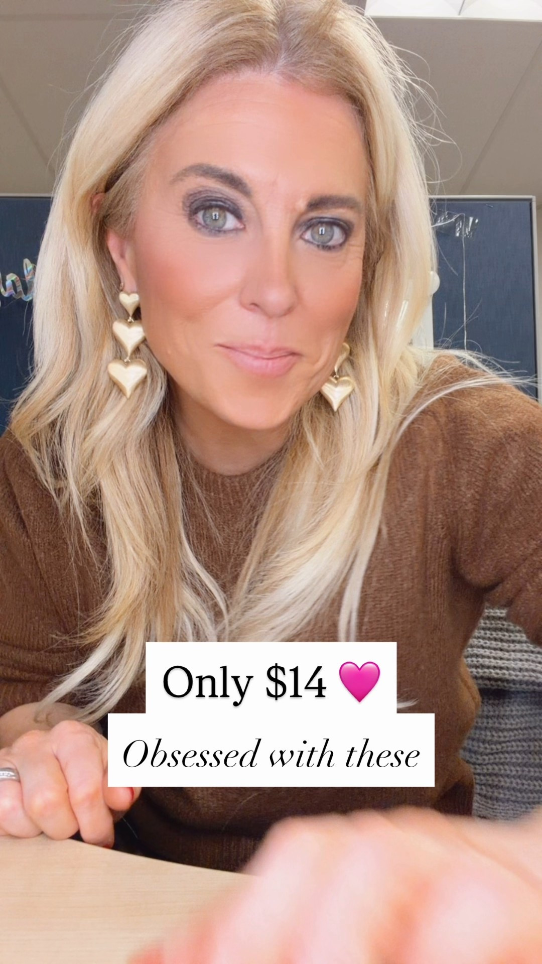 Obsessed with these heart earrings - only $14 🩷💜❤️

#LTKValentine