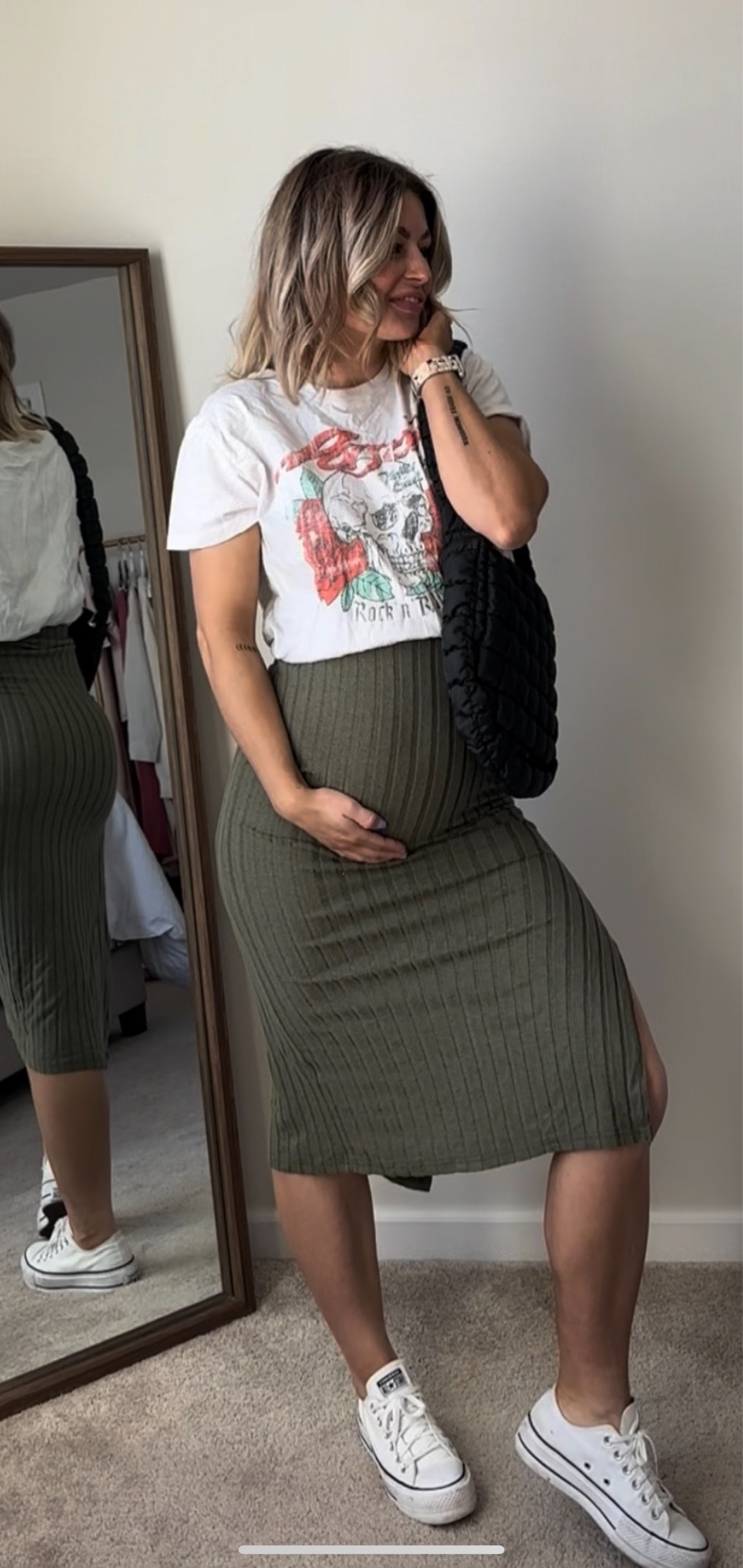 The cutest maternity fit 

#LTKBump