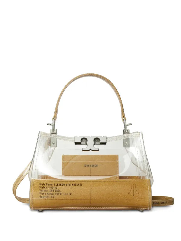 Eleanor Clear mini satchel bag | Farfetch Global