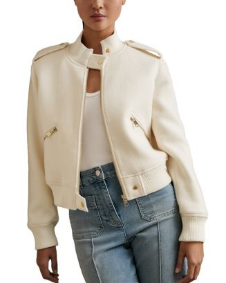 Cleo Wool Bomber Jacket | Bloomingdale's (US)