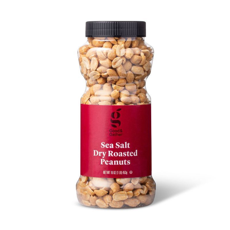 Sea Salt Dry Roasted Peanuts - 16oz - Good & Gather™ | Target