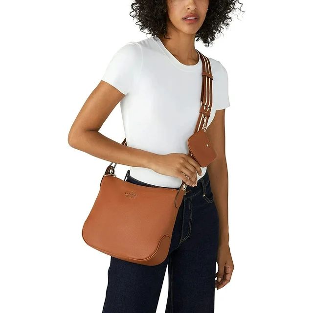 Kate Spade Rosie Leather Shoulder Bag Warm Gingerbread | Walmart (US)