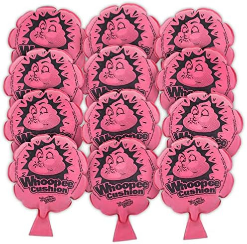 Laughing Smith 12-Pack Whoopie Cushion Set - Bulk Party Favors for Kids, Fun Prank Toys for Birth... | Amazon (US)