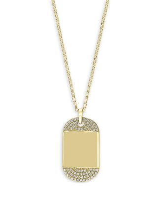 Bloomingdale's
            
    
                
                    Diamond Mini Dog Tag Pendan... | Bloomingdale's (US)