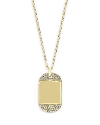 Bloomingdale's
            
    
                
                    Diamond Mini Dog Tag Pendan... | Bloomingdale's (US)