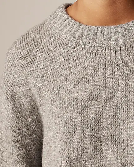 Relaxed crewneck pullover | J. Crew US