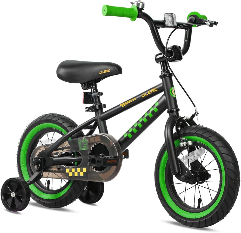 Glerc NuNu 12 14 16 Inch Kids Bike BMX Style for 2-8 Years Old Boys Girls, Toddler Bicycles with ... | Amazon (US)