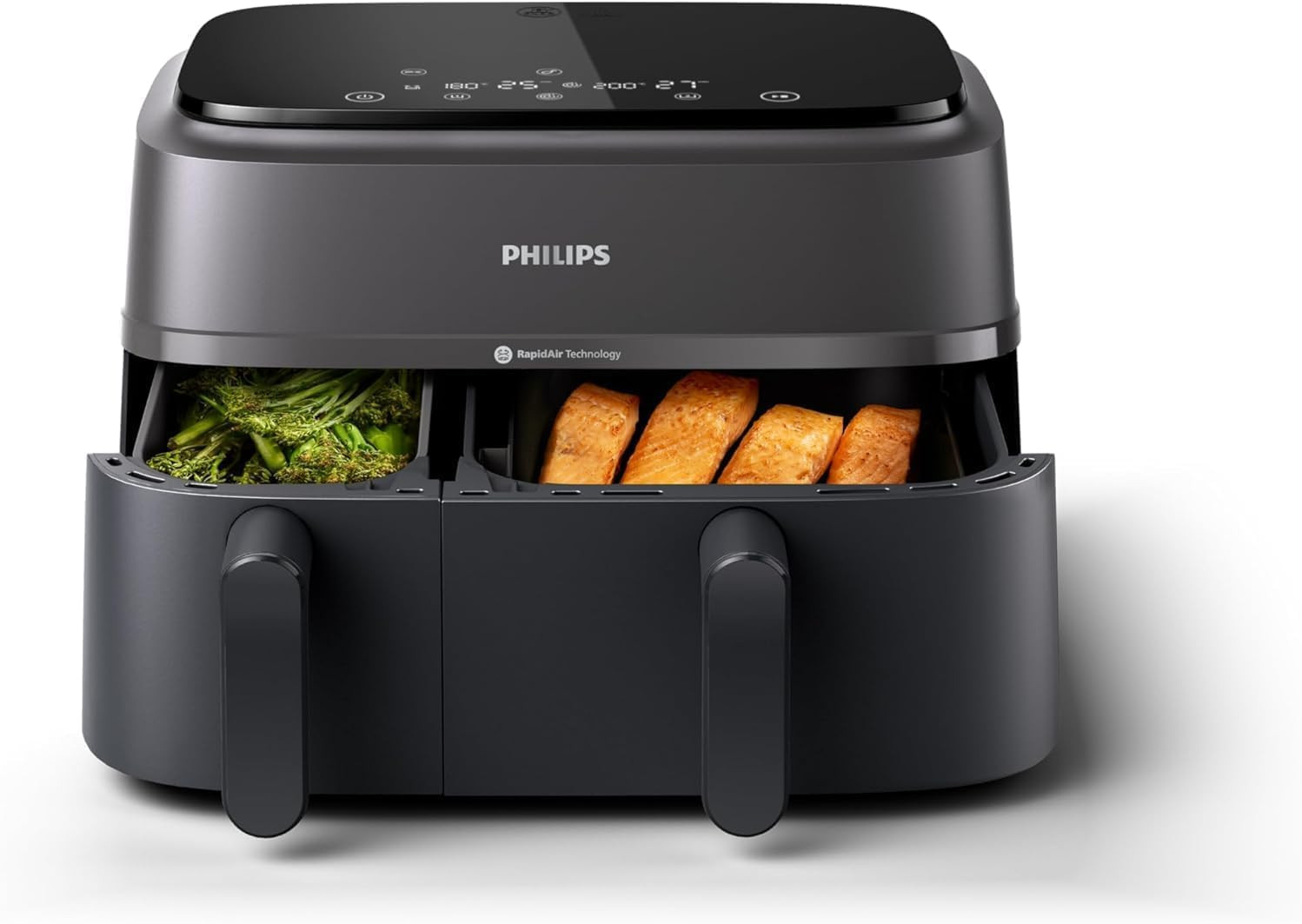 Philips Air Fryer 3000 Series Dual Basket, 9L (3L + 6L), Family sized | Amazon (UK)