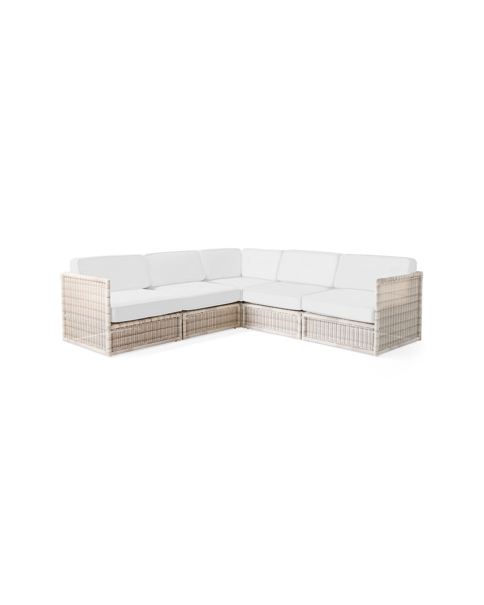 Pacifica Modular Armed Corner Sectional - Driftwood | Serena and Lily