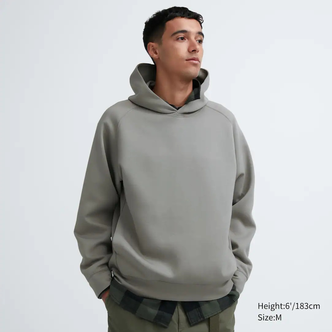 DRY SWEAT STRETCH PULLOVER HOODIE | UNIQLO (UK)