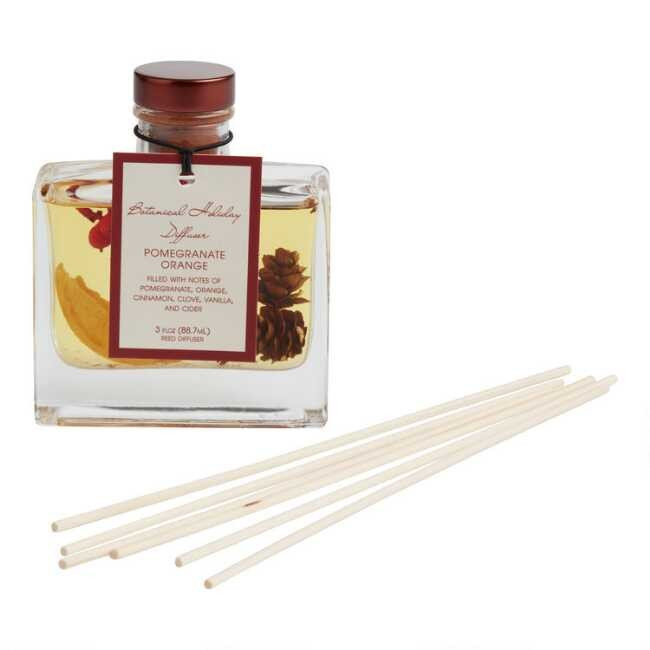 Pomegranate & Orange Botanical Reed Diffuser | World Market