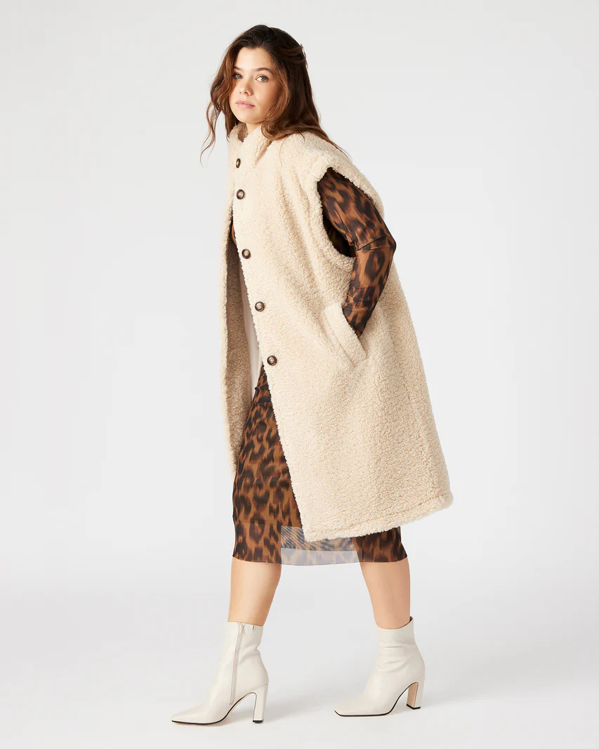 Benit Vest Natural | Steve Madden (US)