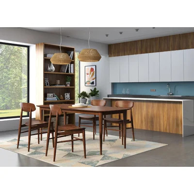 Couey Solid Wood Dining Table | Wayfair North America