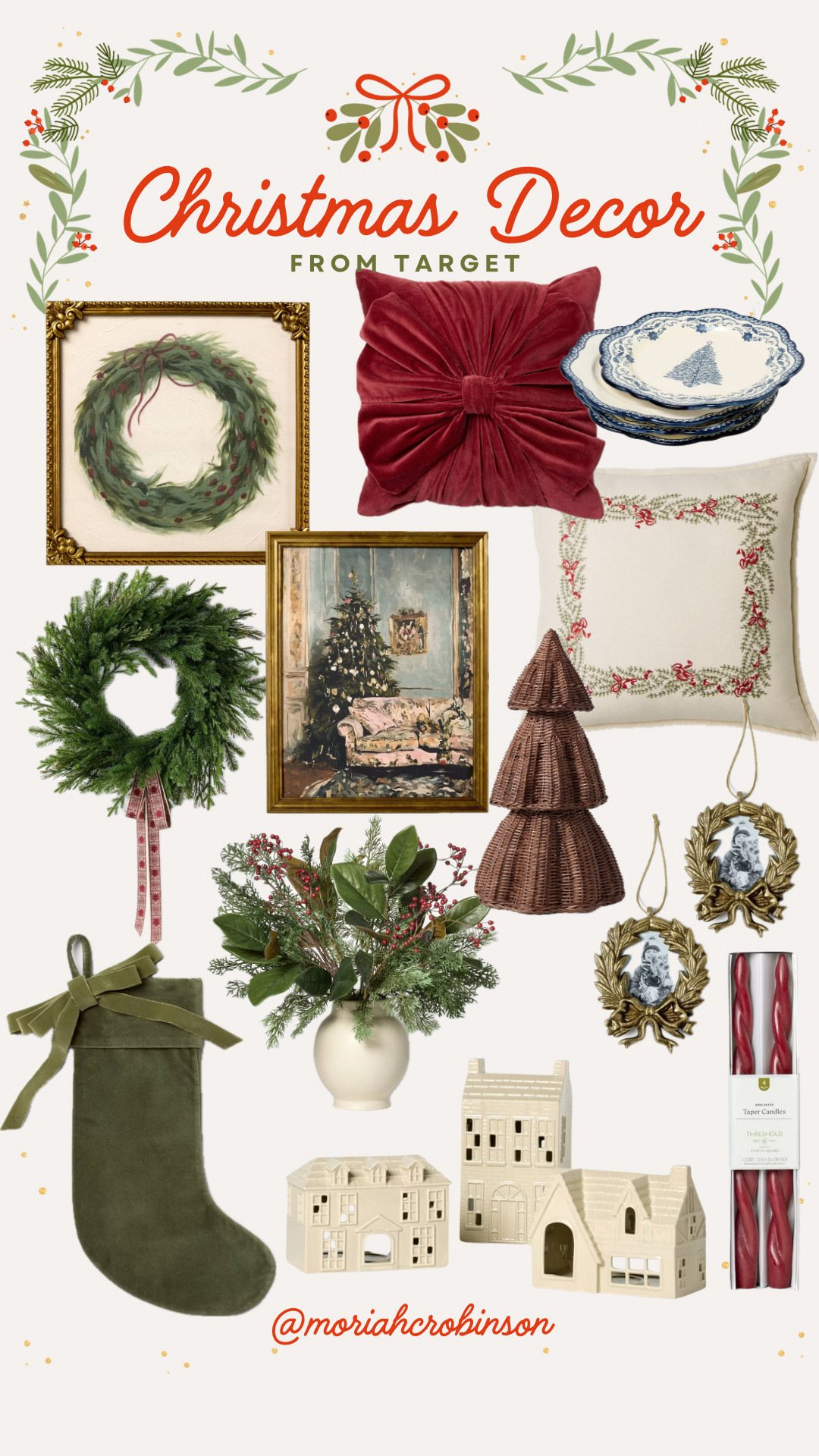 Christmas Decor from Target!🎄

Home, target decor, studio McGee, target style, holiday, Christmas

#LTKHoliday #LTKSeasonal #LTKFindsUnder50