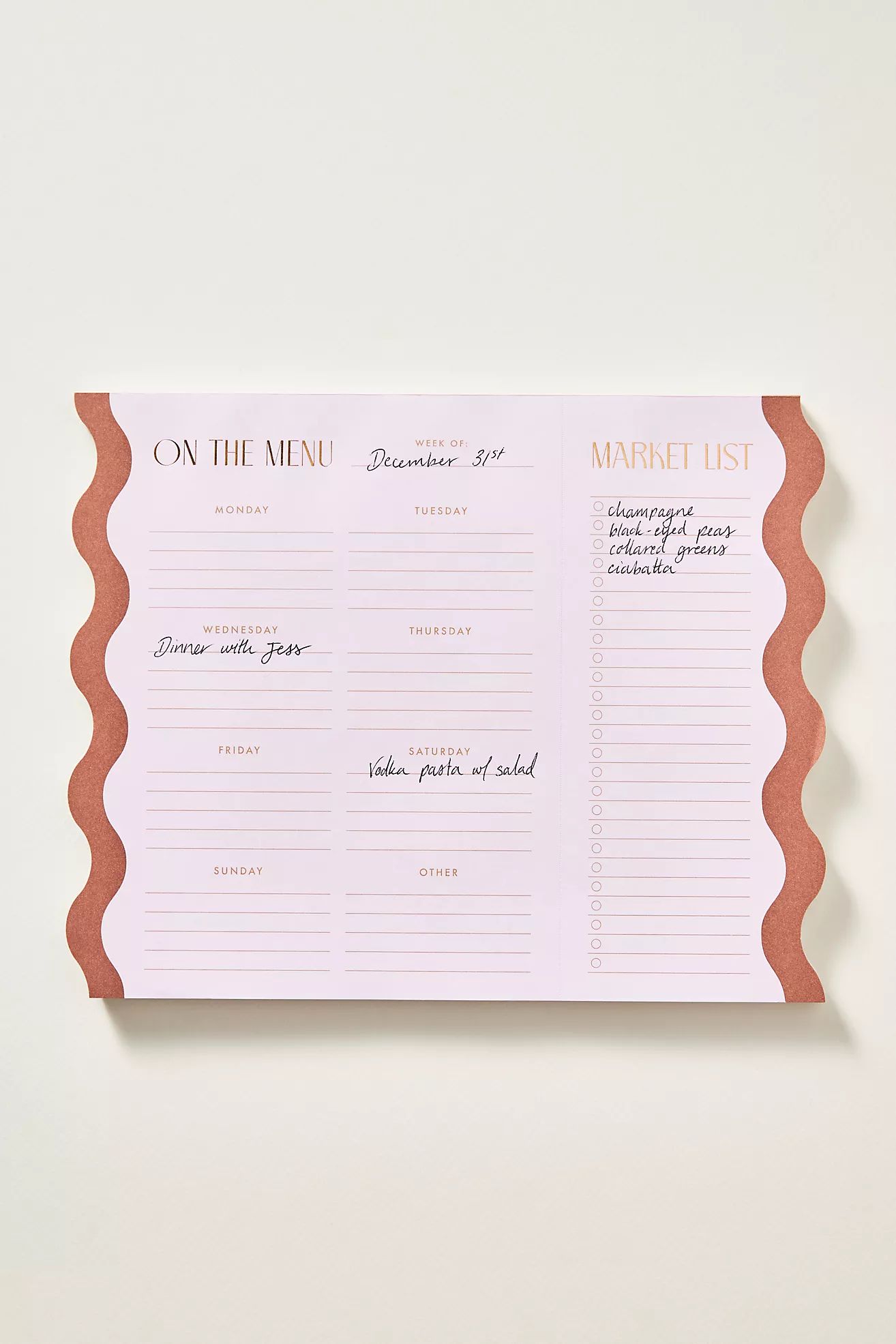 Scallop Meal Planner | Anthropologie (US)