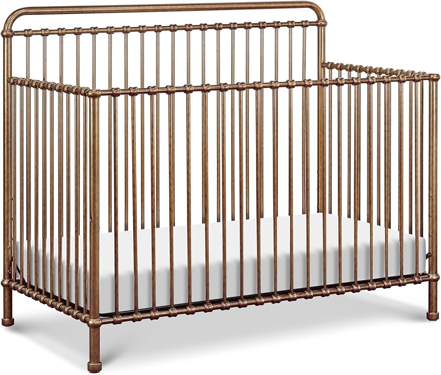 Namesake Winston 4-in-1 Convertible Crib - GREENGUARD Gold Certified Metal Baby Crib Convertible ... | Amazon (US)