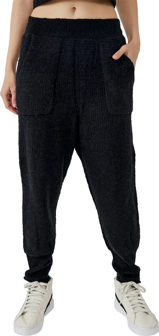 Free People C.O.Z.Y. Waffle Knit Joggers | Nordstrom | Nordstrom
