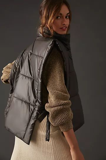 By Anthropologie Packable Puffer Vest | Anthropologie (US)