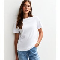 Women's Premium White Heavyweight Cotton Relaxed T-Shirt New Look | New Look (UK)