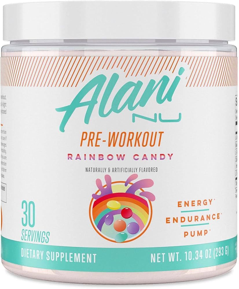 Alani Nu Pre Workout Powder | Amino Energy Boost | Endurance Supplement | Sugar Free | 200mg Caff... | Amazon (US)
