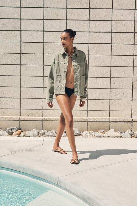 POCKETED Z1975 DENIM JACKET | Zara US