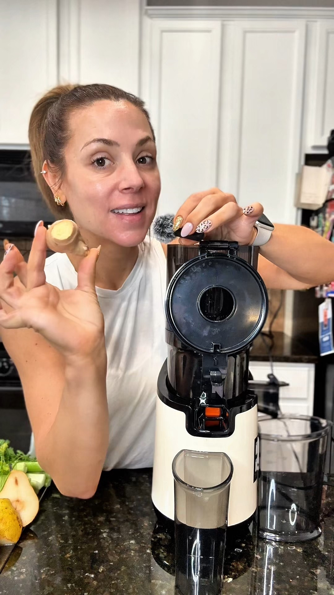 Fresh ginger juice is one of the hardest things to make — and that’s exactly why it tells you everything you need to know about a juicer.

Ginger is commonly used to support digestion, inflammation, bloating, and gut health, but buying bottled ginger shots adds up quickly and often includes ingredients you don’t need. Juicing at home gives you control, saves money, and lets you target specific health goals.

A slow cold-press juicer gently presses ingredients instead of using high-speed blades, which helps preserve nutrients and makes it easier to juice tougher ingredients like ginger, celery, and leafy greens. Once you start making fresh juice at home, you realize there’s a juice recipe for everything.

This is one of those kitchen tools that makes healthy habits realistic. #coldpressjuicer
#gingerjuice
#juicingathome
#healthyliving
#kitchenmusthave