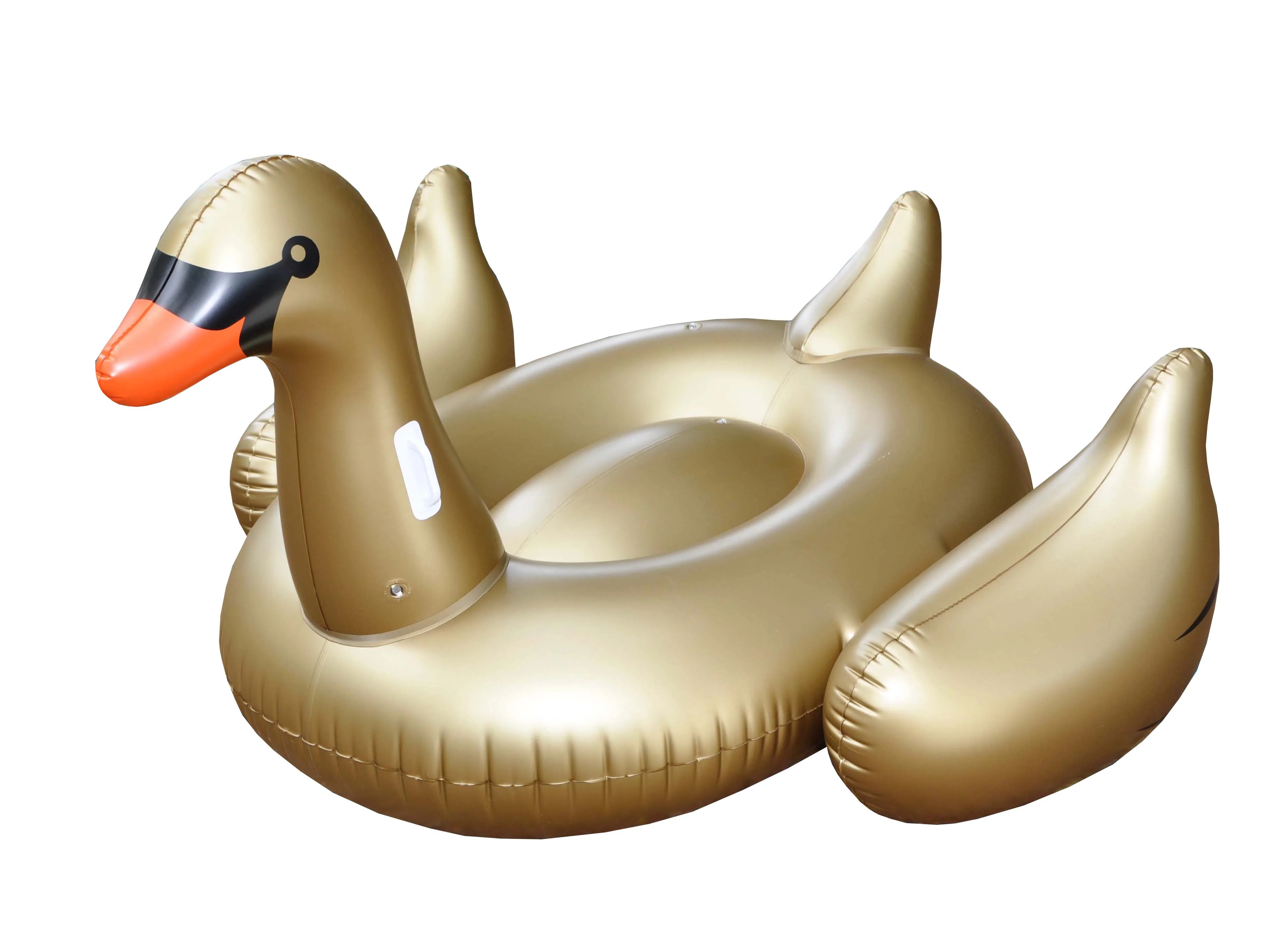 Swimline Vinyl Inflatable Giant Rideable Pool Float, Gold | Walmart (US)