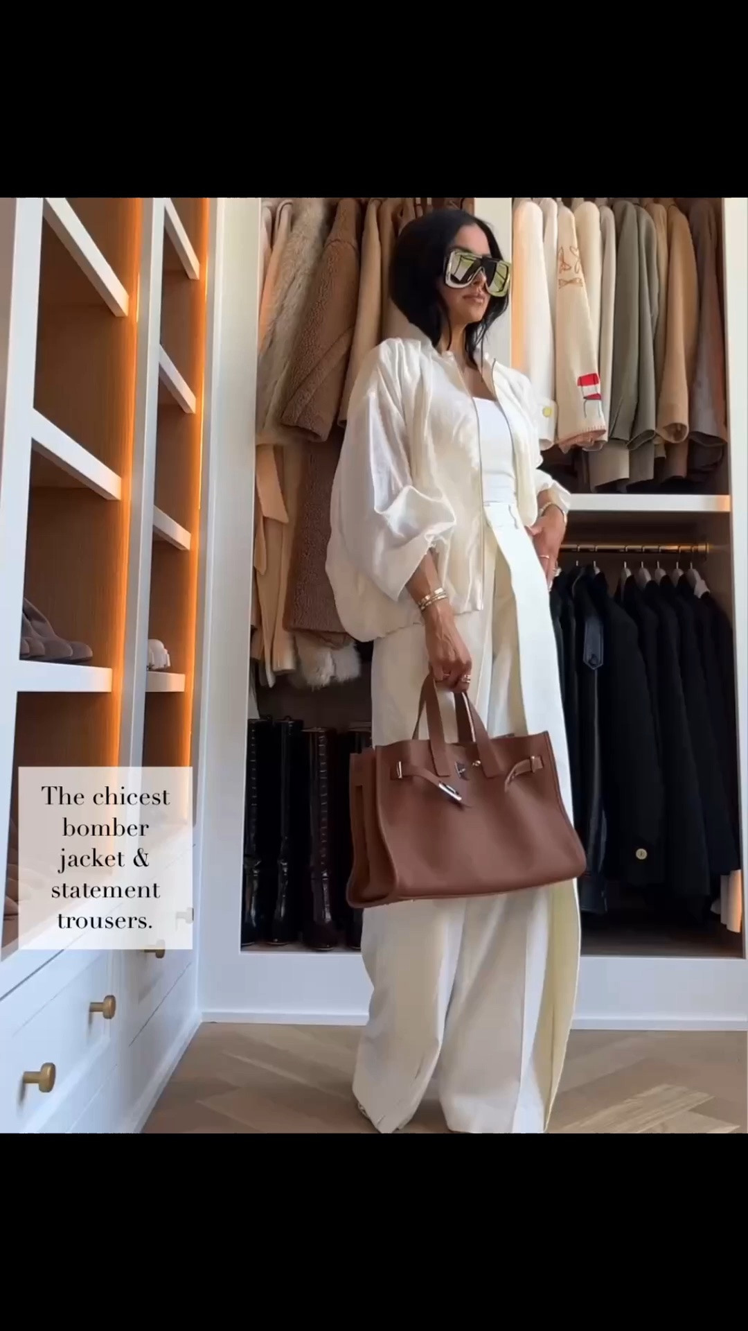 Zara new arrivals for fall
Zara bomber jacket
Zara wide leg pants 
Wearing an XS in everything
Fall outfit ideas, fall workwear

#LTKOver40 #LTKWorkwear #LTKootd