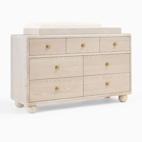Joseph Altuzarra Sphere Foot 7-Drawer Changing Table | West Elm (US)