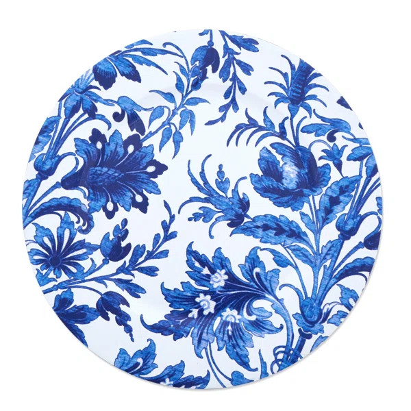Araceli Floral 14" Charger (Set of 4) | Wayfair North America