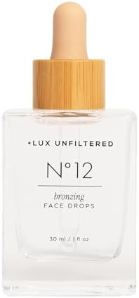 + Lux Unfiltered N°12 Face Tanning Drops - Non-Comedogenic Bronzing Drops for Face with Hyaluron... | Amazon (US)