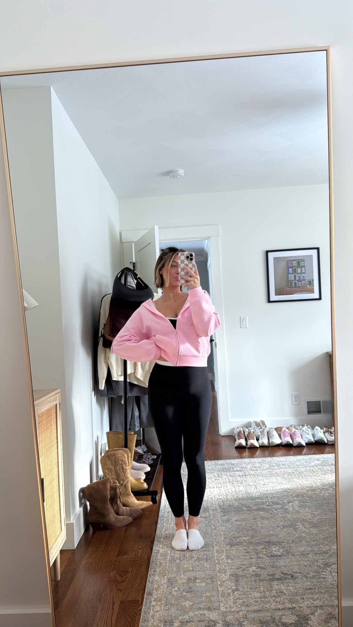 This fit on repeat during my first trimester, size small! 

#LTKBump #LTKootd #LTKPetite