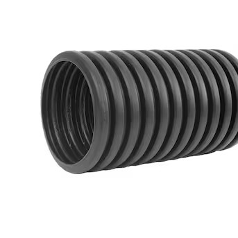 ADS 4-in x 10-ft Corrugated Solid Pipe | Lowe's