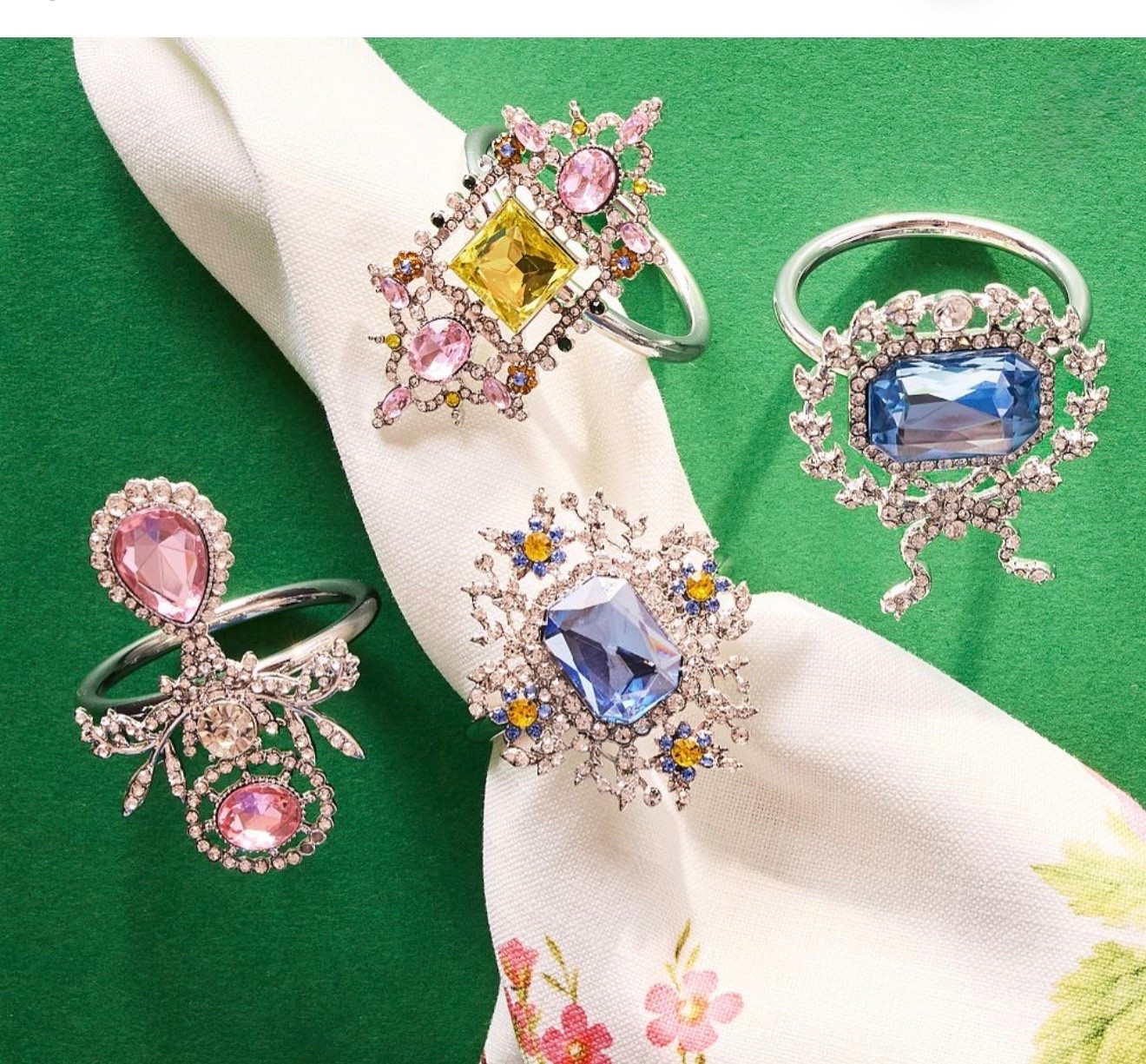 Cynthia Rowley You're A Gem Napkin Rings - Mixed Set Of 4


#LTKSeasonal #LTKmomlife #LTKHome