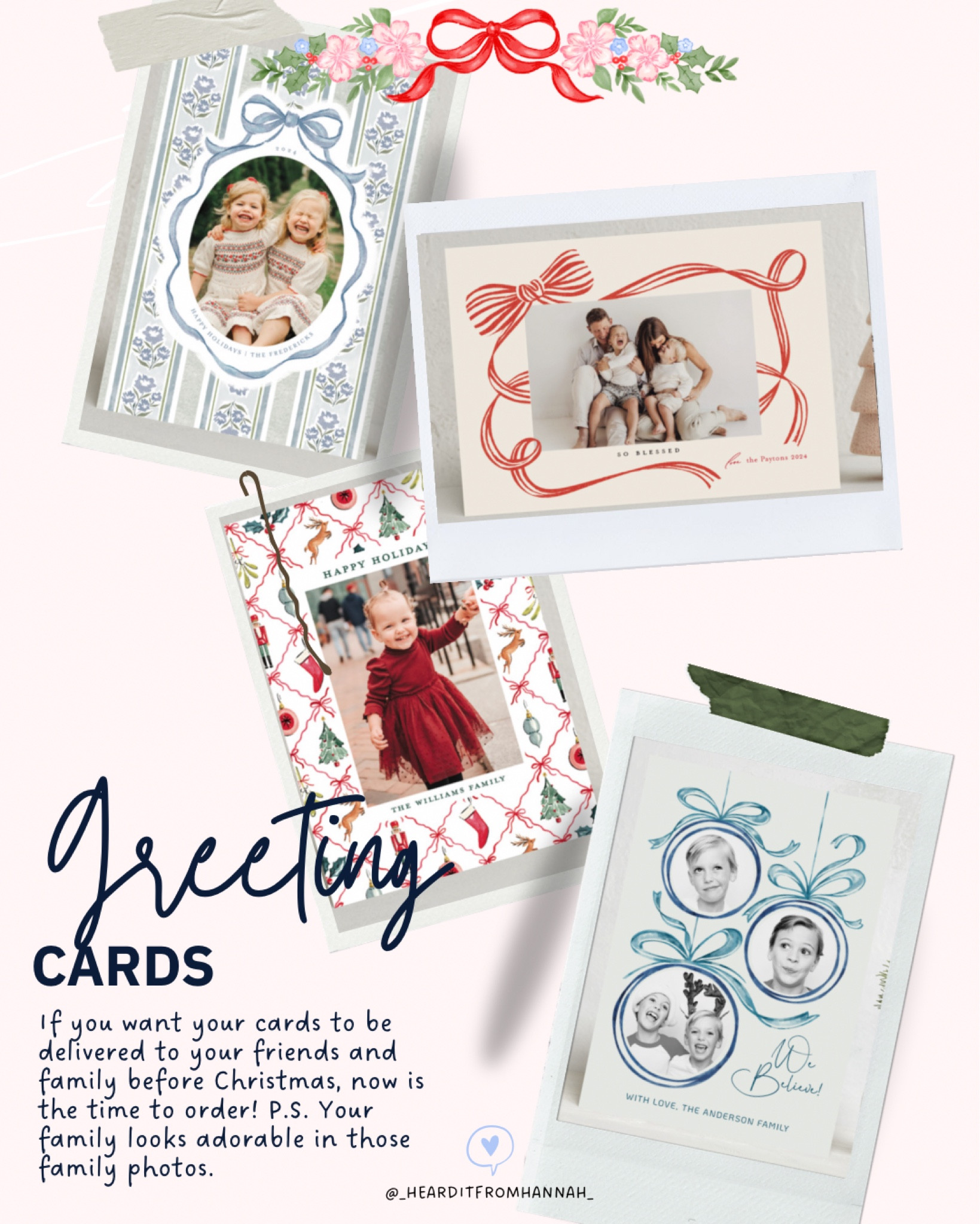 It’s Christmas card time! Now is the time tog er your holiday cards ready! Lots of cute grand millennial Christmas cards! 

#LTKGiftGuide #LTKHoliday #LTKSeasonal