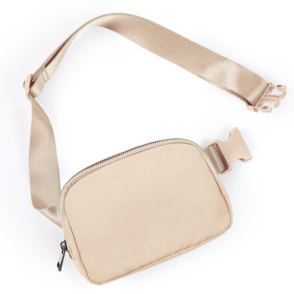 ODODOS Unisex Mini Belt Bag with Adjustable Strap Small Fanny Pack for Workout Running Traveling ... | Amazon (US)