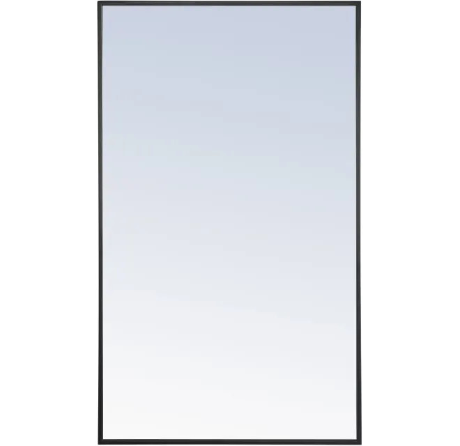 Eternity 40"x 24" Rectangular Metal Framed Wall Mirror | Build.com, Inc.