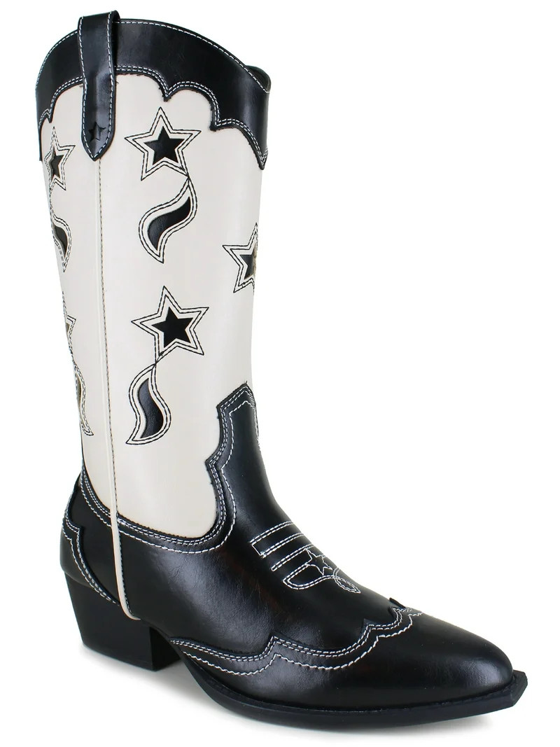 Unionbay Women's Oretta Star Western Boot | Walmart (US)