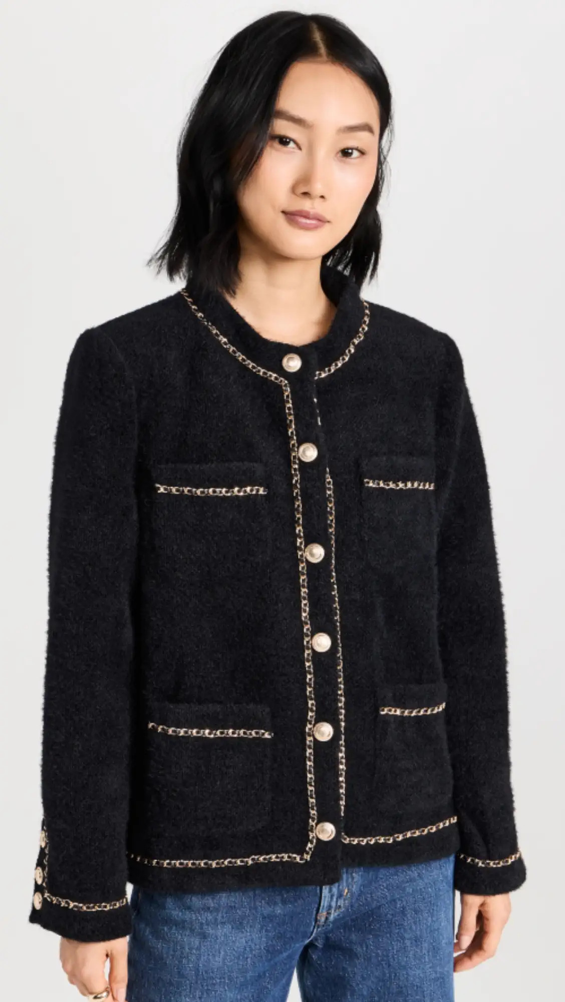 Chain Trimmed Jacket | Shopbop