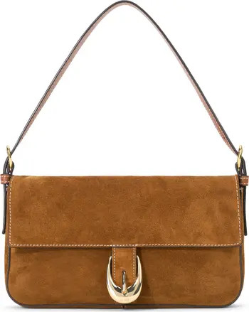 STAUD Harlow Suede Shoulder Bag | Nordstrom | Nordstrom