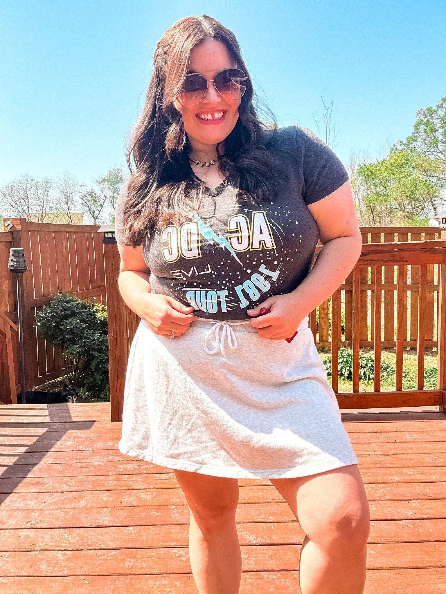 This $9 skort would be perfect for a day at Disney…or just a day at the park…or a day at home…or a day running errands…really any kind of day. It also comes in pink and the only thing it’s missing is pockets. I also tagged a few graphic tees that would be perfect if you do happen to be taking a trip to the most magical place on earth.

#LTKootd #LTKPetite