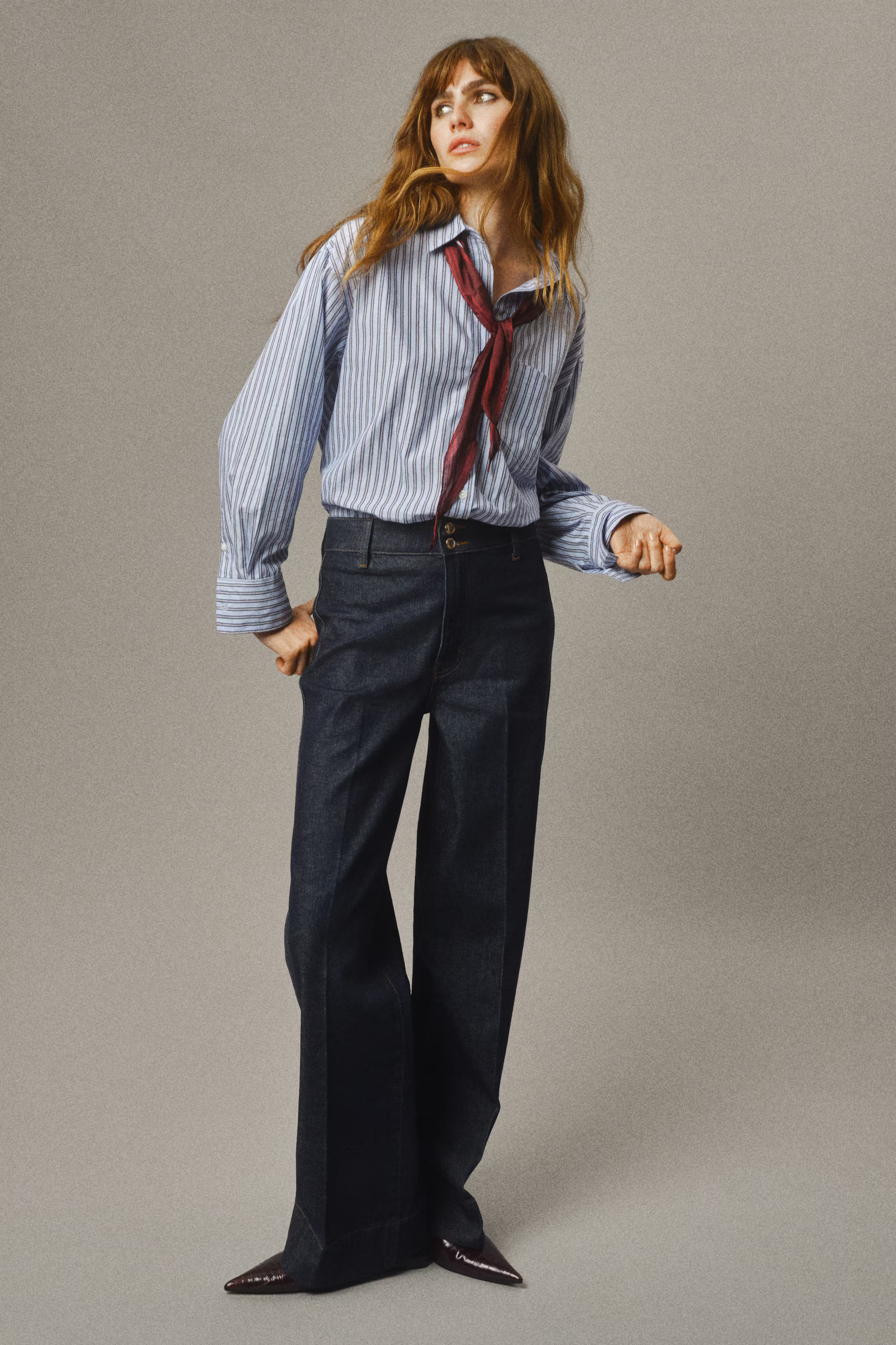 Wide High Jeans - Denim blue - Ladies | H&M US | H&M (US + CA)