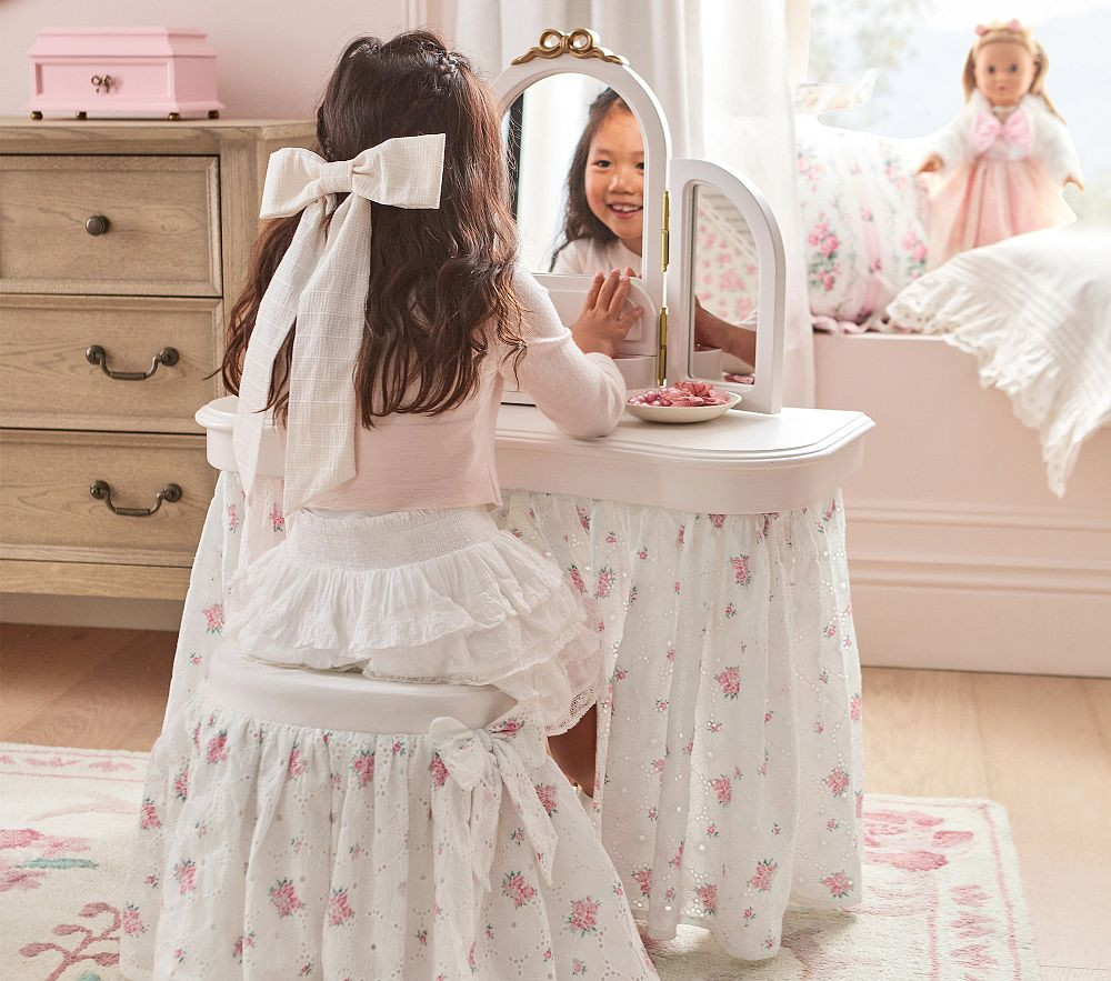 LoveShackFancy Play Vanity (45") | Pottery Barn Kids
