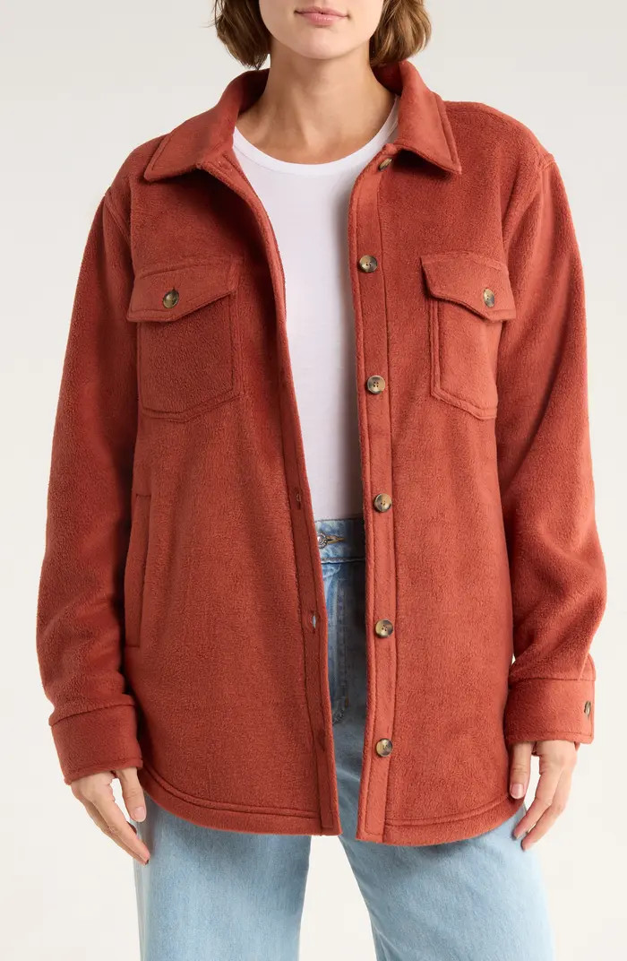 Polar Fleece Shacket | Nordstrom Rack