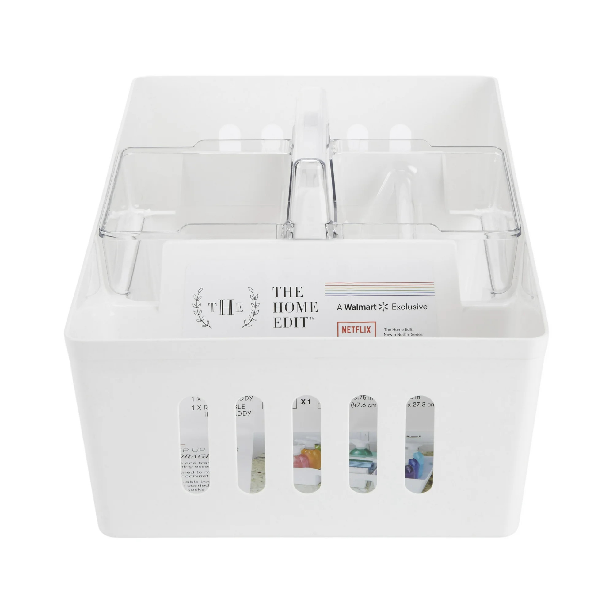 The Home Edit XL Cleaning Caddy, Two-Piece | Walmart (US)