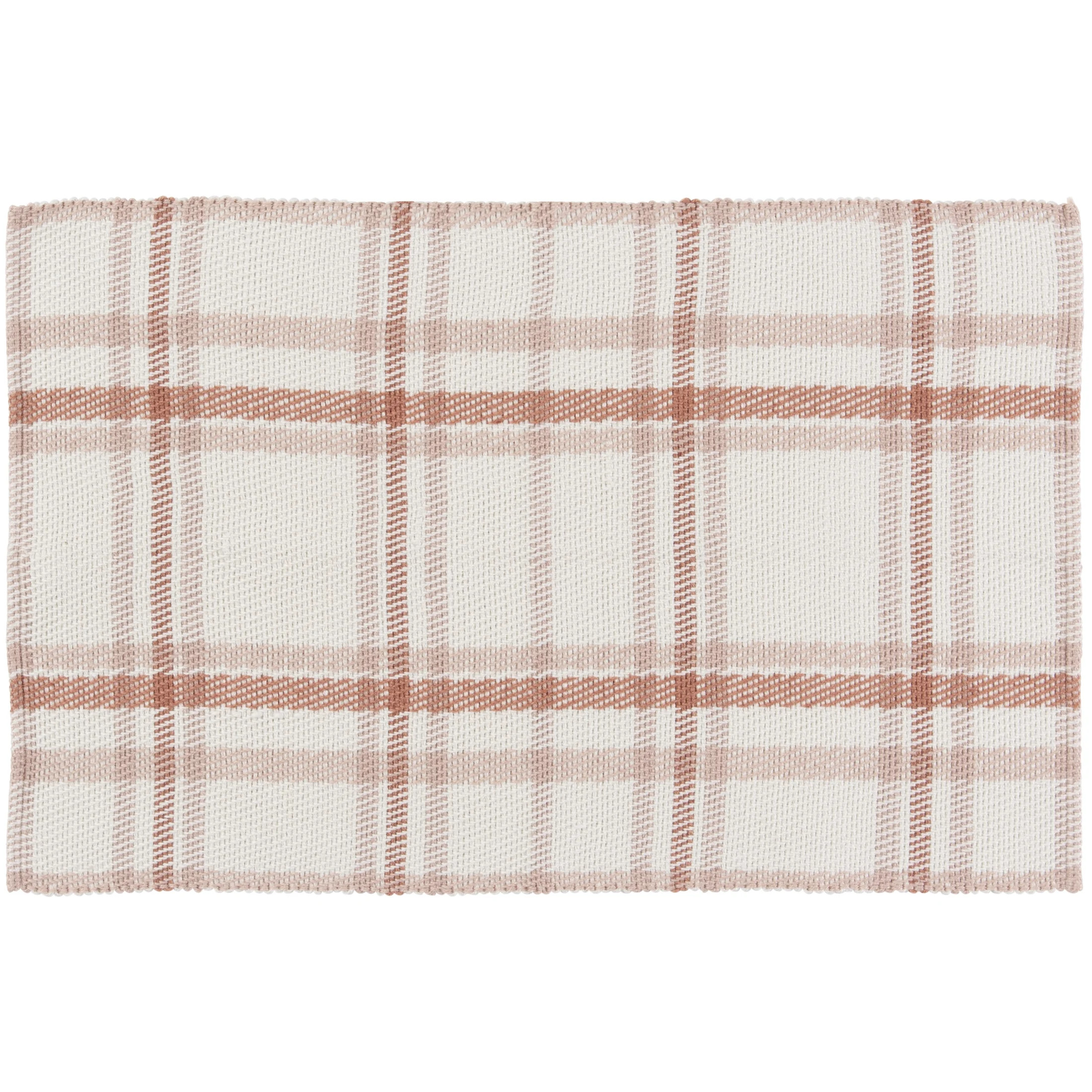 Home Decor Collection Rustic Gingham Outdoor Layering Mat, 24"x36" | Walmart (US)